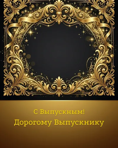 открытка с выпускным!
